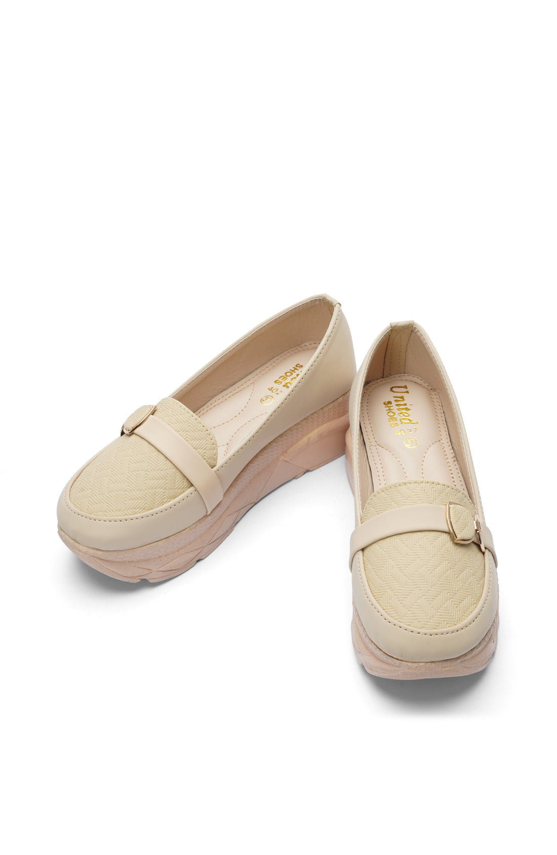 Beige Preego Pump Shoes – Elegant & Timeless Comfort