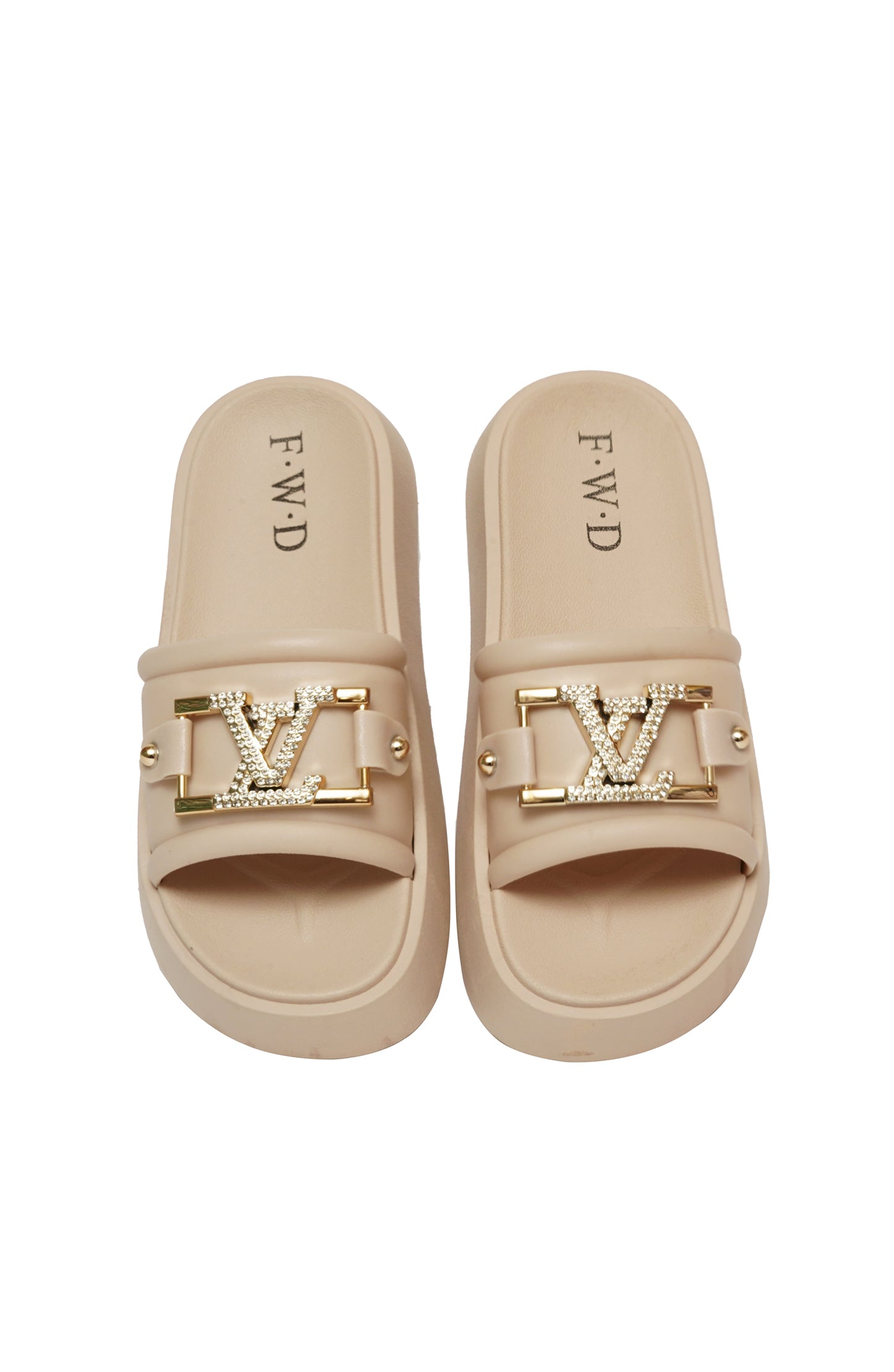 Beige Casual Wear Slippers