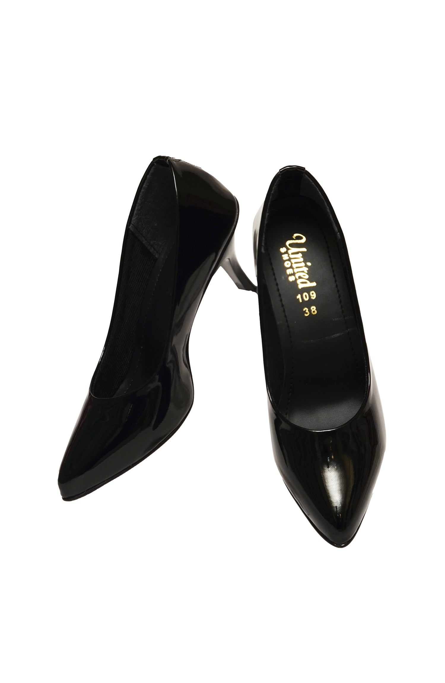 Black Fancy Court Shoes – Elegant, Stylish & Comfortable