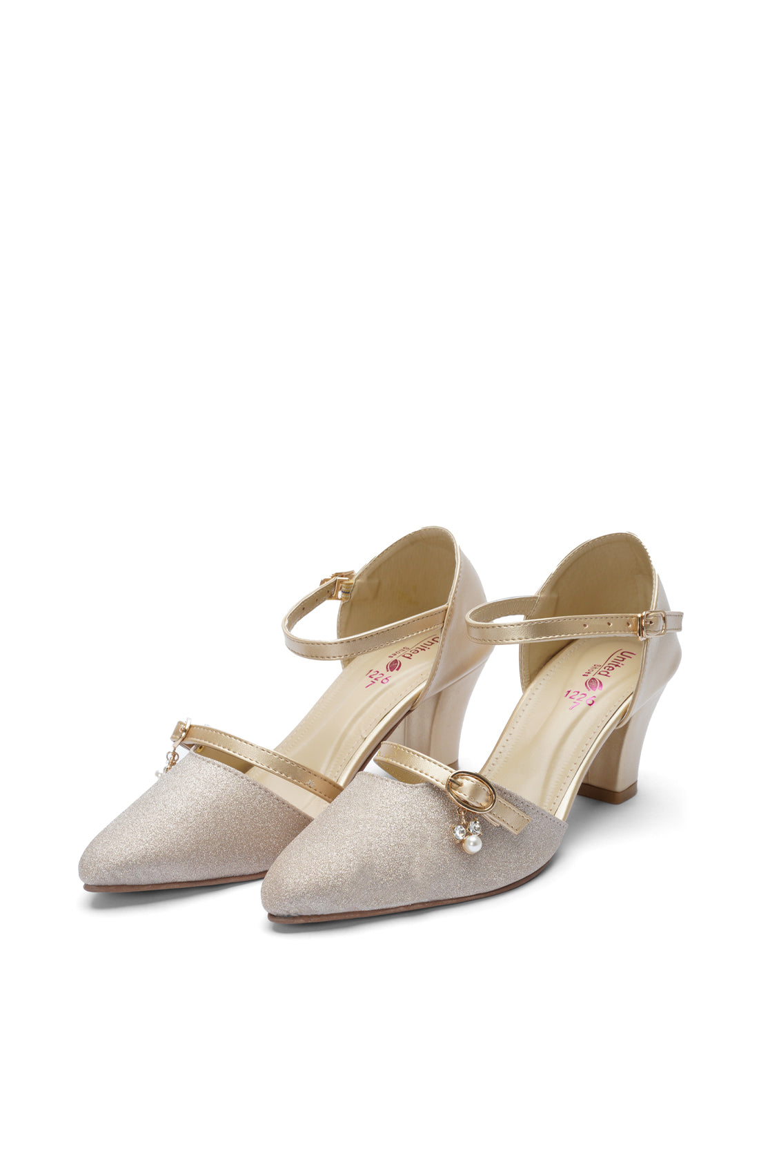 Fanty Gold Court Shoes – Elegant & Stylish Heels for Every Occasion