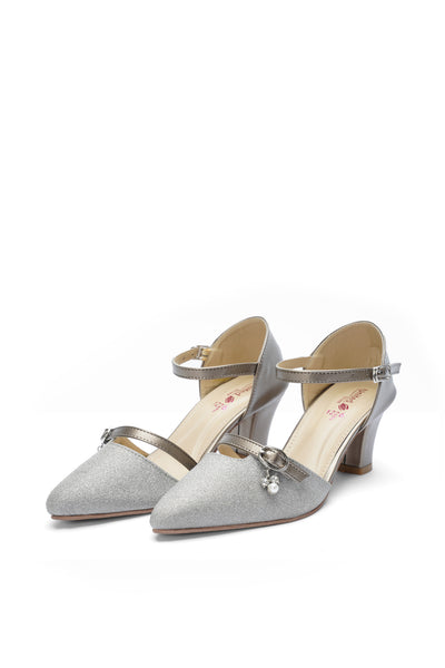 Silver Preego Court Shoes – Elegant, Stylish & Comfortable