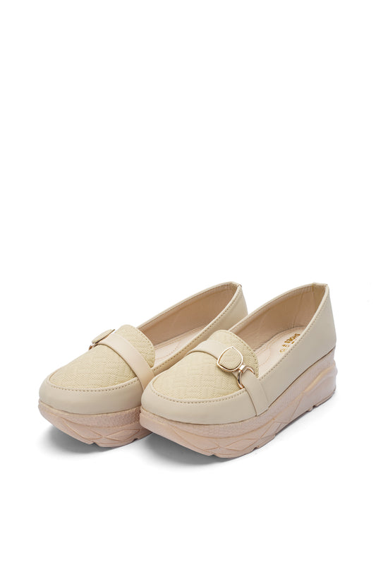 Beige Preego Pump Shoes – Elegant & Timeless Comfort