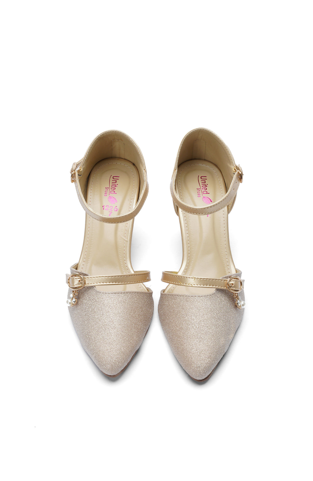 Fanty Gold Court Shoes – Elegant & Stylish Heels for Every Occasion