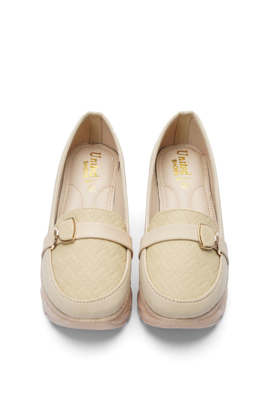 Beige Preego Pump Shoes – Elegant & Timeless Comfort