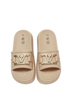 Beige Casual Wear Slippers