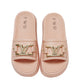 Pink Casual Wear Slippers