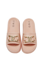 Pink Casual Wear Slippers