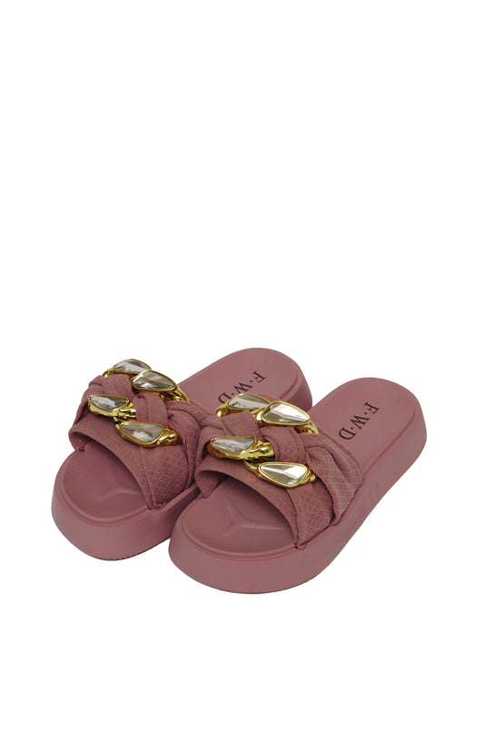 Plum Casual Wear Slippers