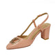 Pink Fancy Open Court Shoes