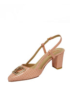 Pink Fancy Open Court Shoes