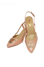 Pink Fancy Open Court Shoes