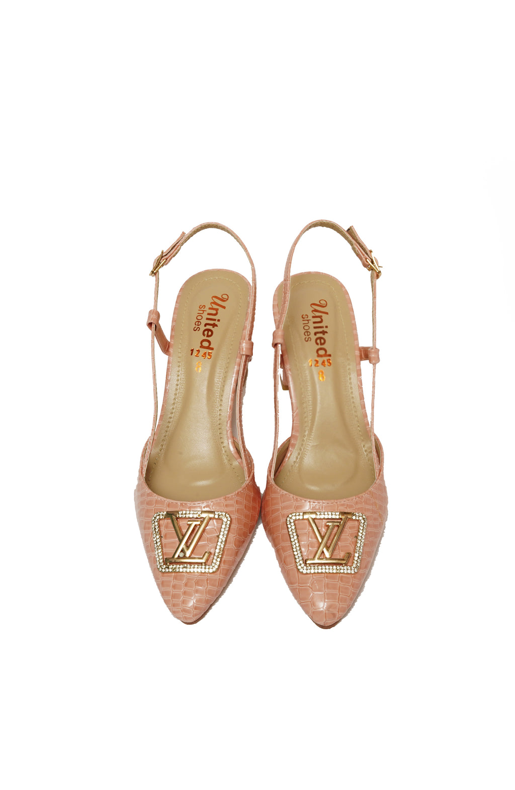 Pink Fancy Open Court Shoes