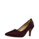 Plum Fancy Court Shoes