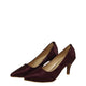 Plum Fancy Court Shoes