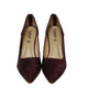 Plum Fancy Court Shoes