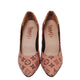 Pink Printed Court Shoes – Elegant, Durable & Stylish