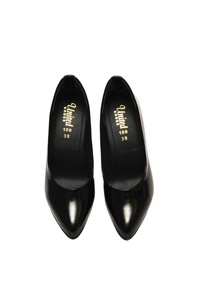 Black Fancy Court Shoes – Elegant, Stylish & Comfortable