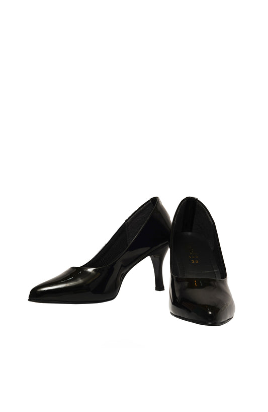 Black Fancy Court Shoes – Elegant, Stylish & Comfortable