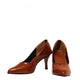 Brown Fancy Court Shoes