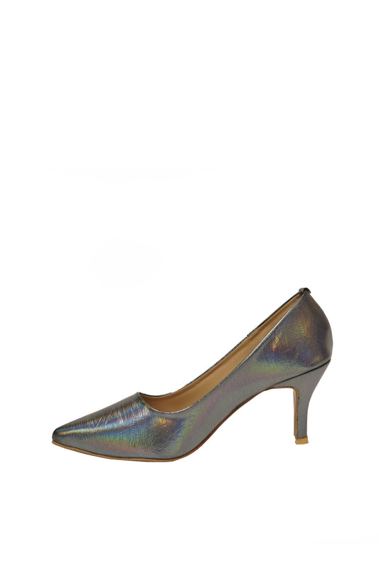 Grey with Shade Court Shoes – Elegant, Comfortable & Timeless