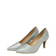 Silver with Shade Court Shoes – Elegant, Trendy & Comfortable