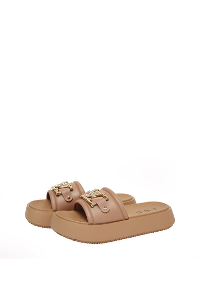 Brown Casual Wear Slippers