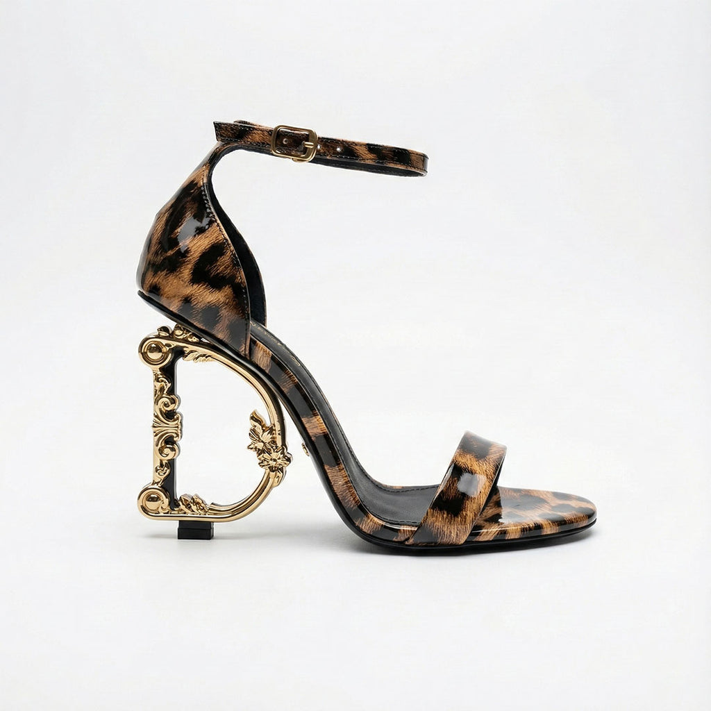 Leopard Royale – Sculpted Curve Heels