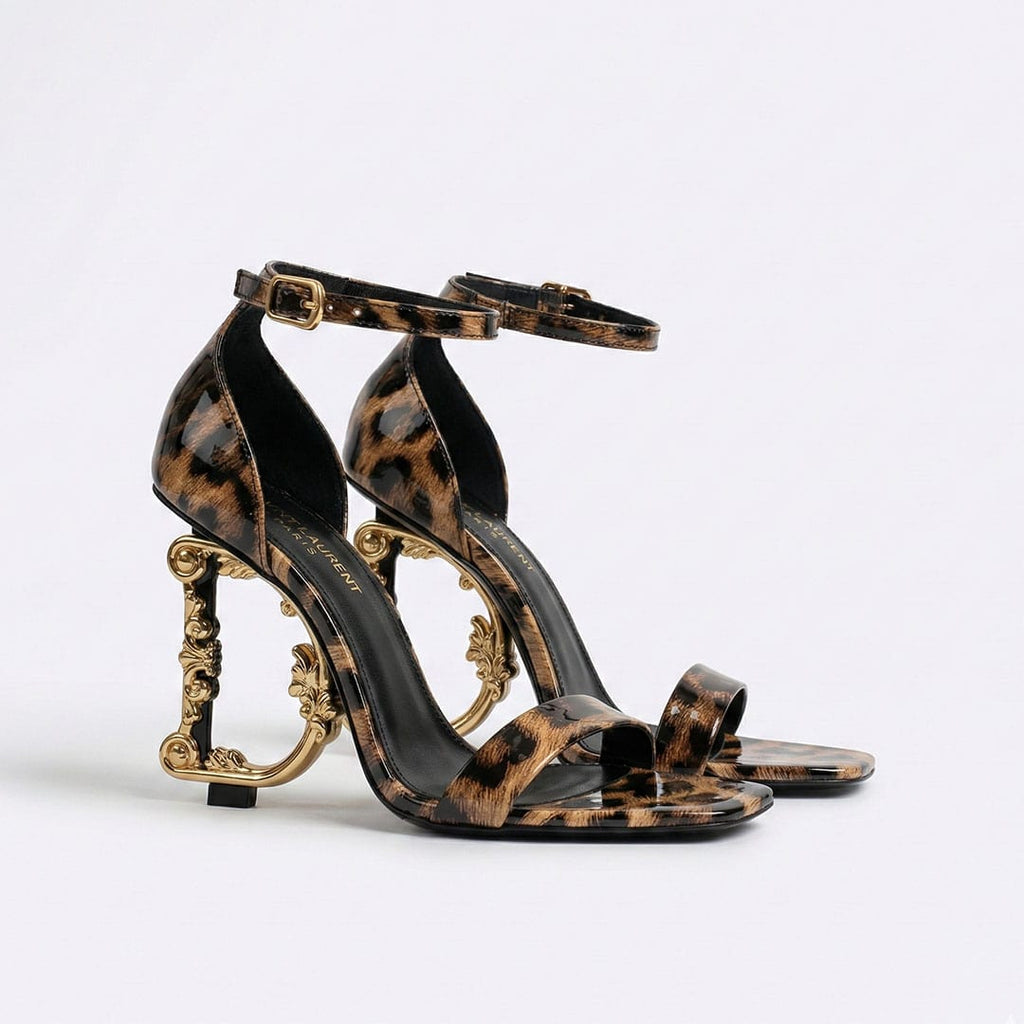 Leopard Royale – Sculpted Curve Heels