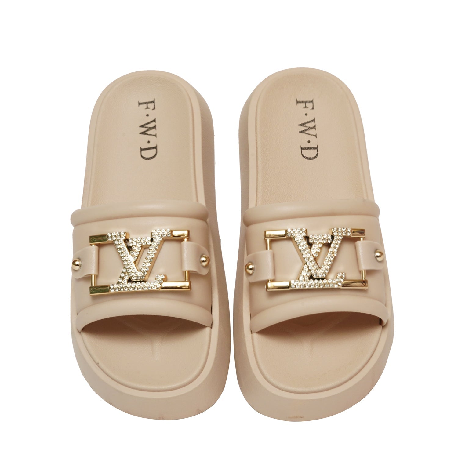 Beige Casual Wear Slippers - Preego