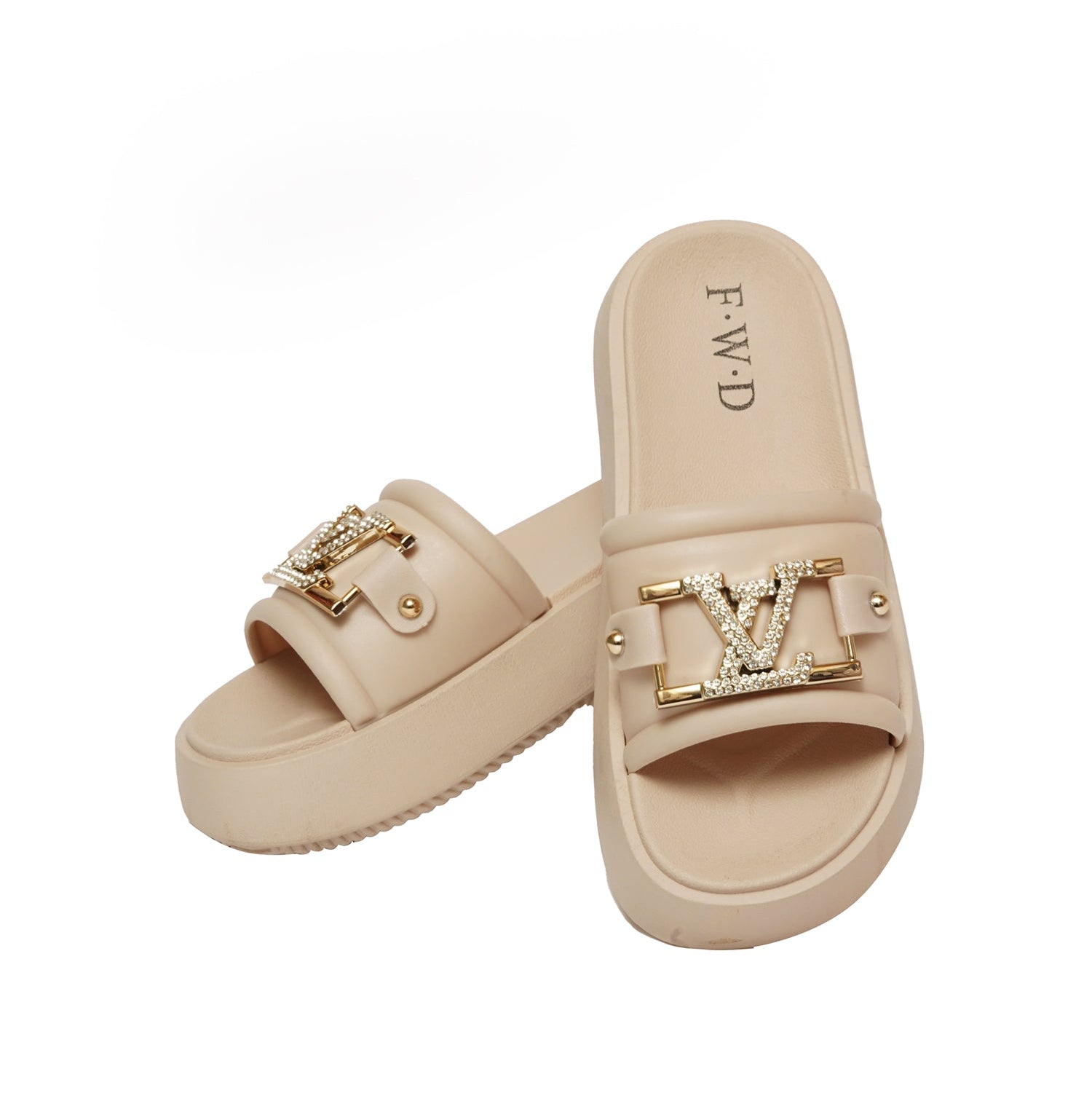 Beige Casual Wear Slippers - Preego