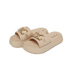 Beige Casual Wear Slippers - Preego