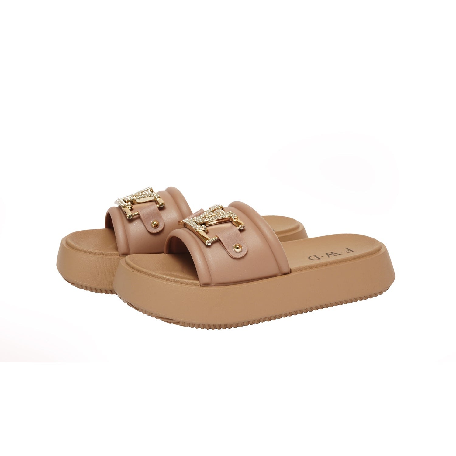 Brown Casual Wear Slippers - Preego