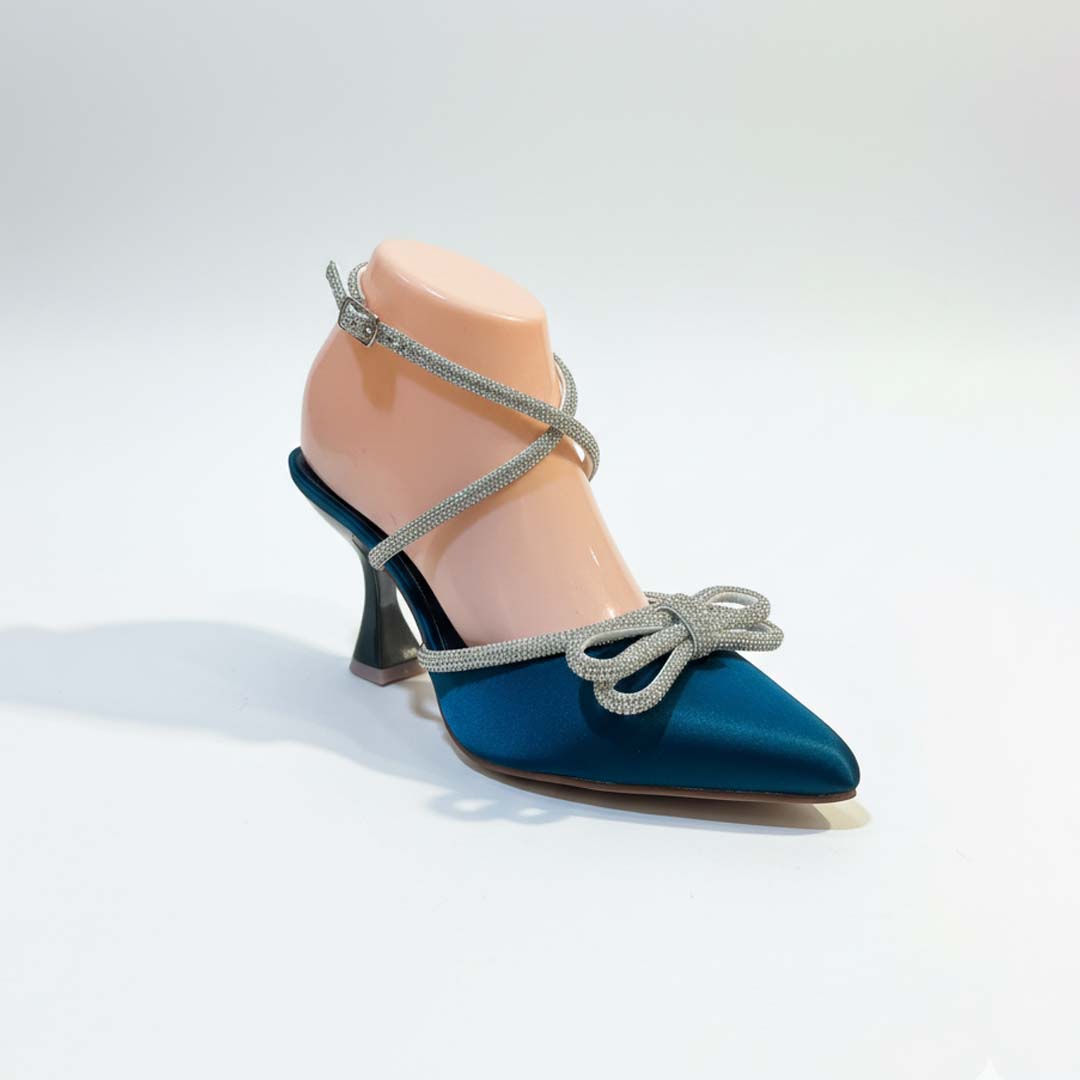 Imperial Teal Bridal Heels - Preego