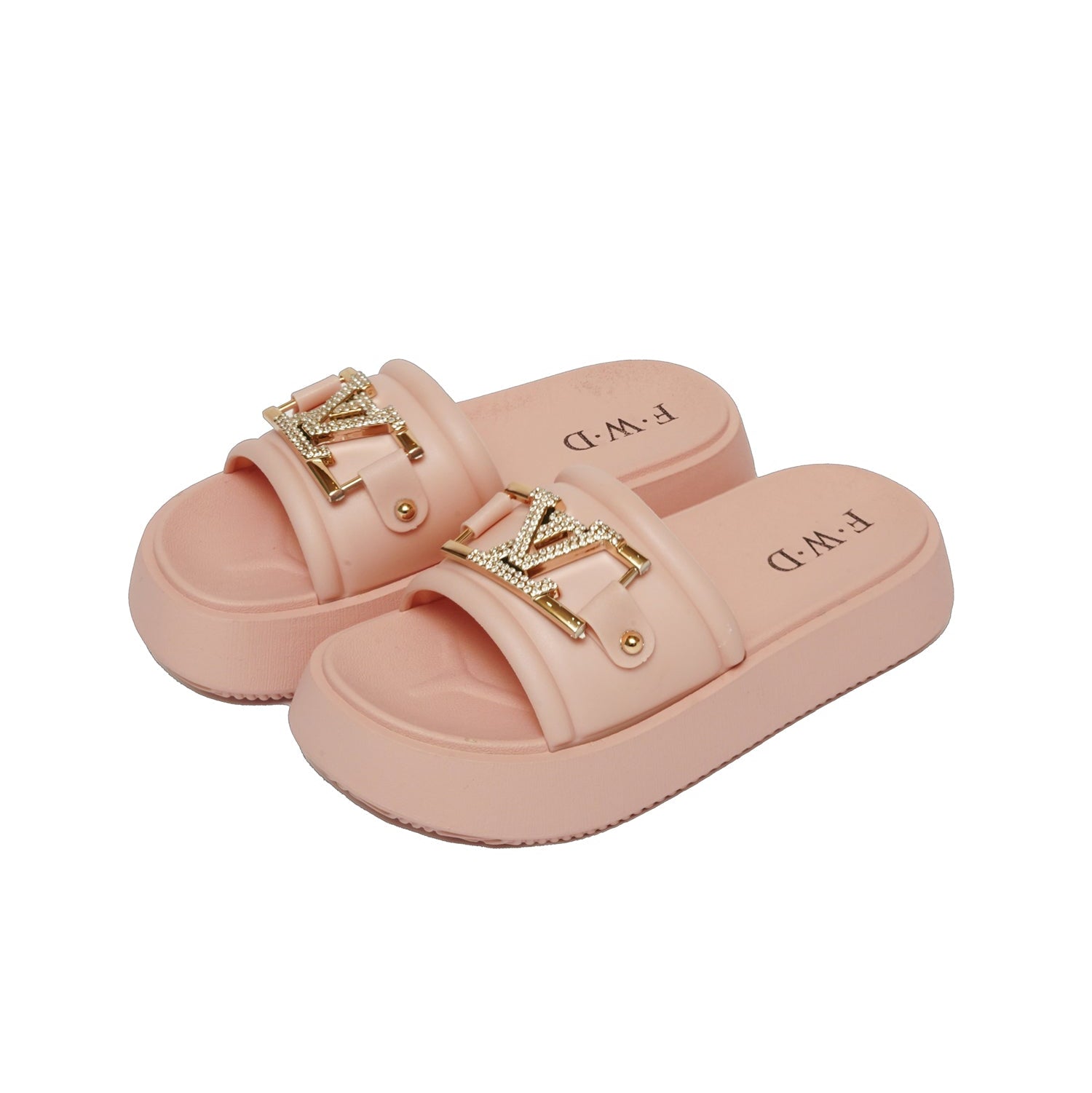 Pink Casual Slippers - Preego