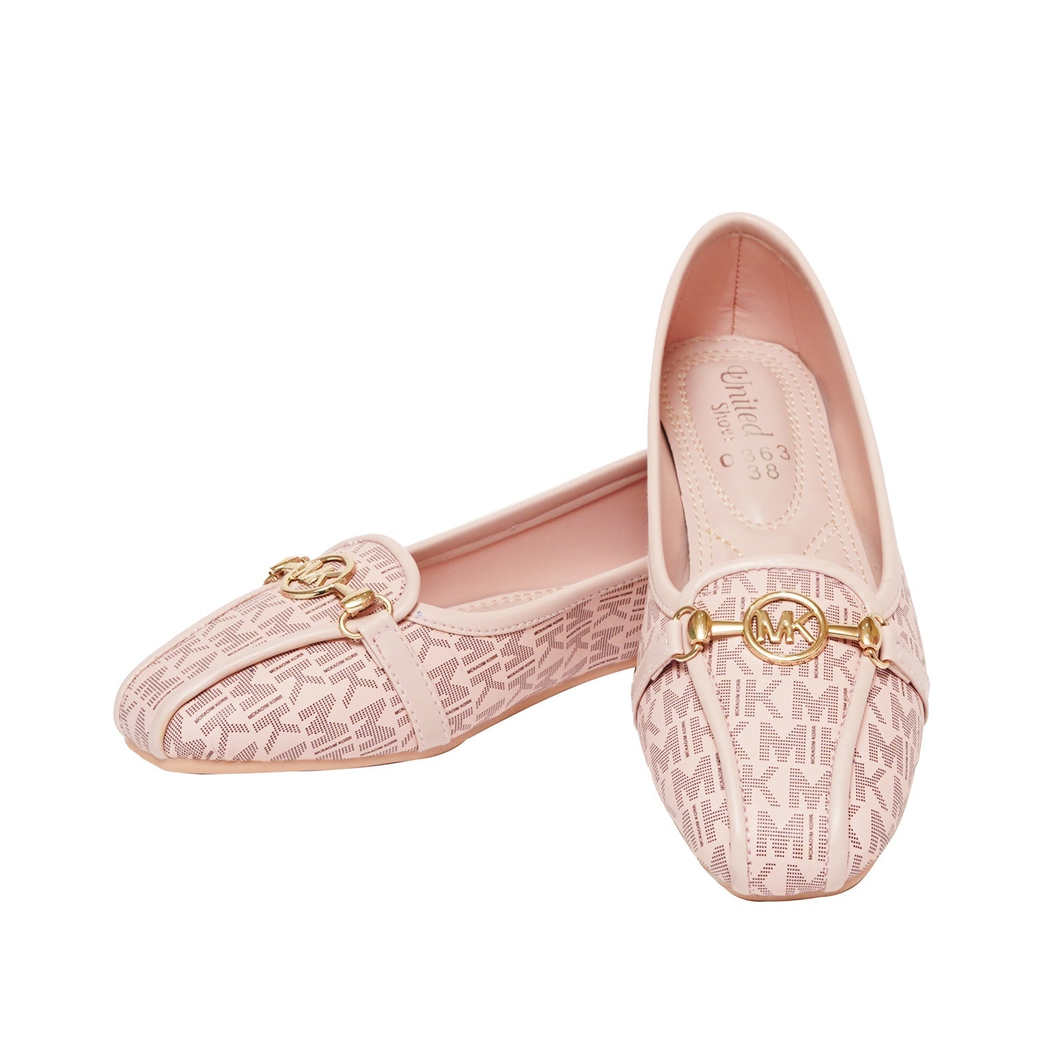 Pink MK Comfort Flat Pumps - Preego