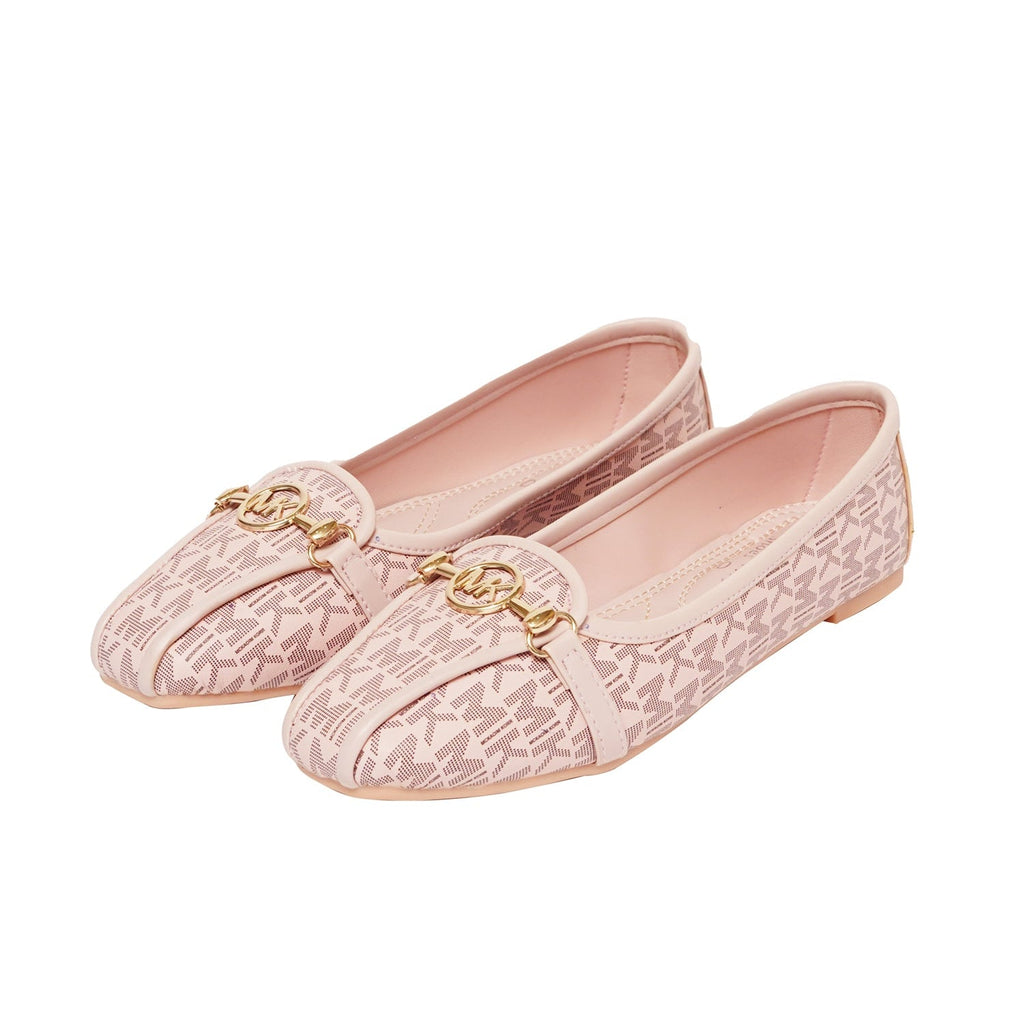 Pink MK Comfort Flat Pumps - Preego