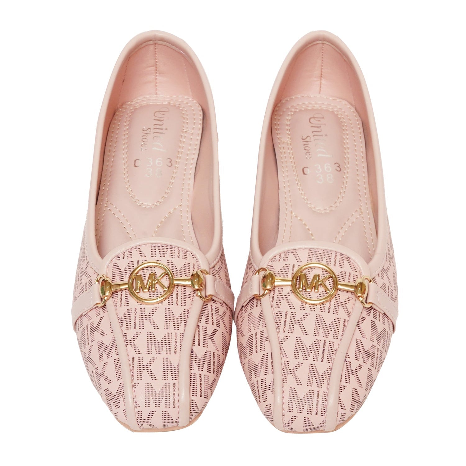 Pink MK Comfort Flat Pumps - Preego