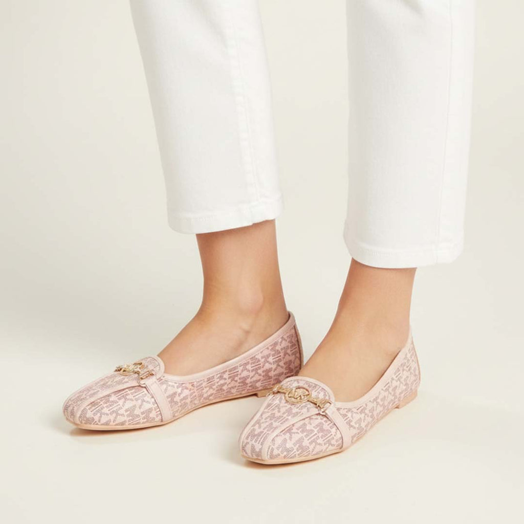 Pink MK Comfort Flat Pumps - Preego