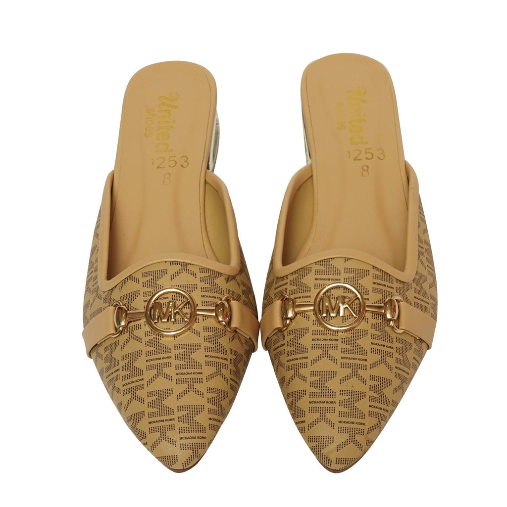 Printed Block Heel Slippers - Preego