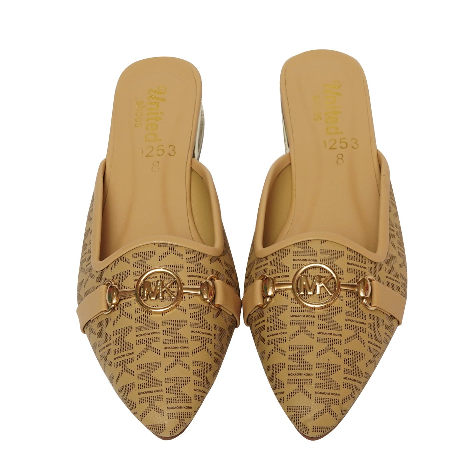 Printed Block Heel Slippers - Preego