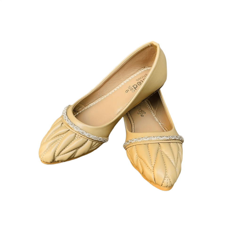 Quilted Skin Fusion Ethnic Pumps - Preego