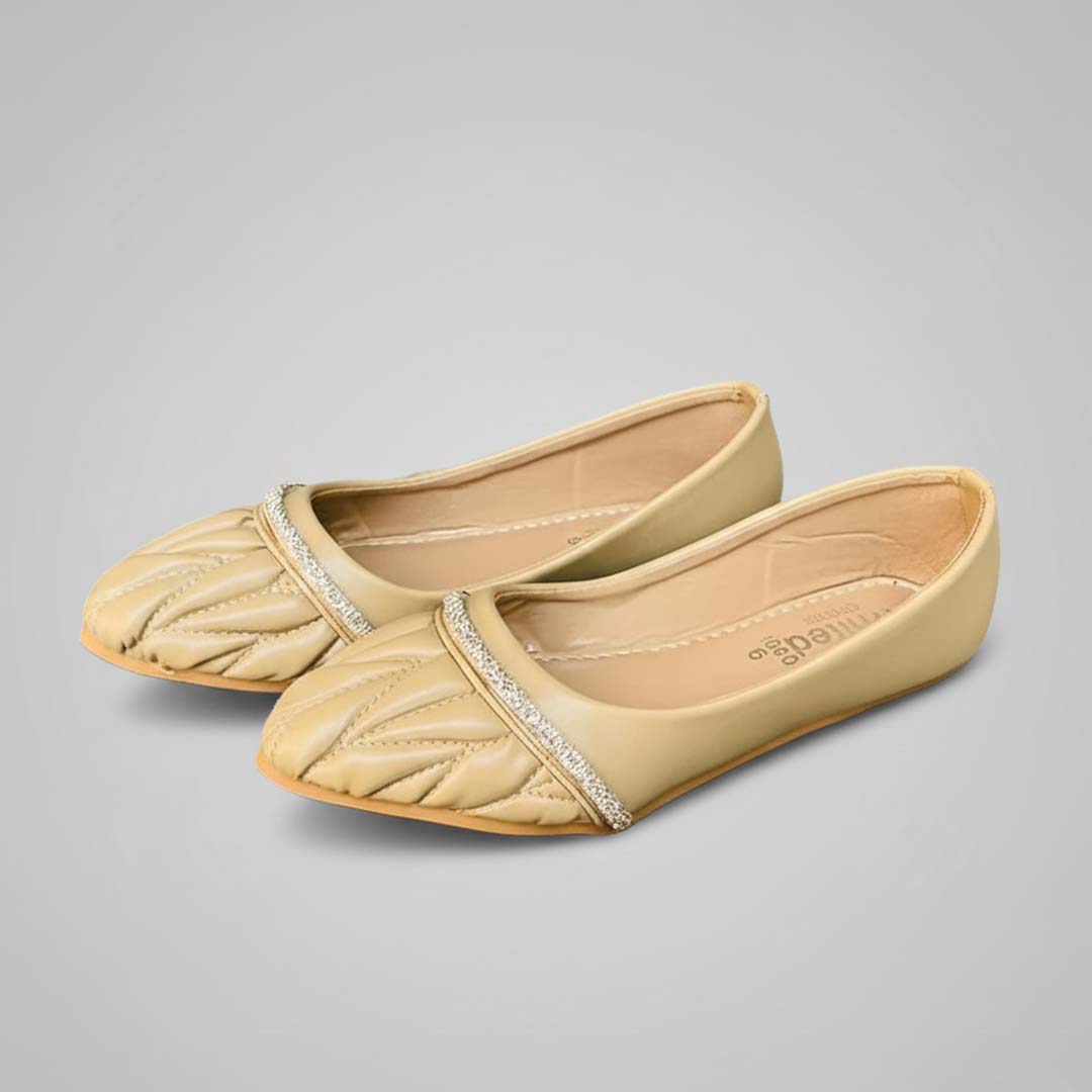 Quilted Skin Fusion Ethnic Pumps - Preego