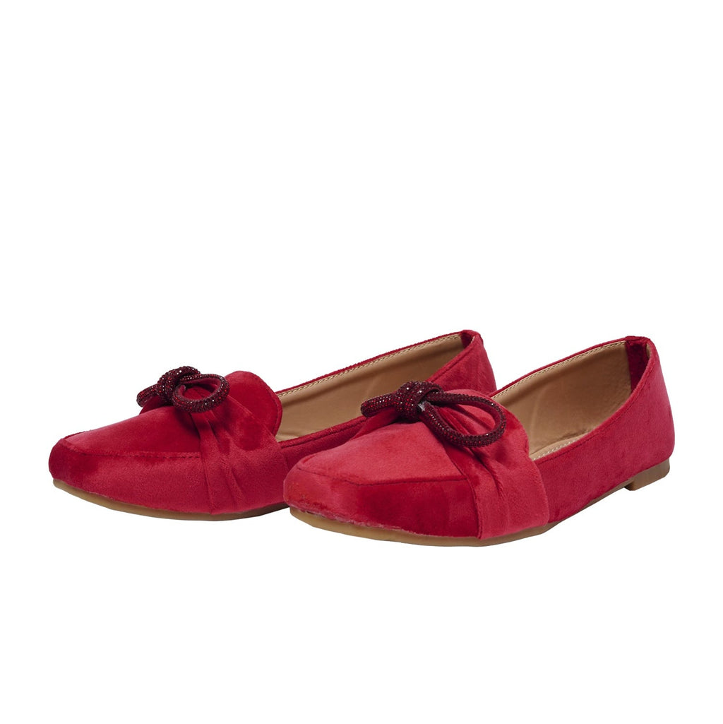 Red Tie Elegant Pumps - Preego