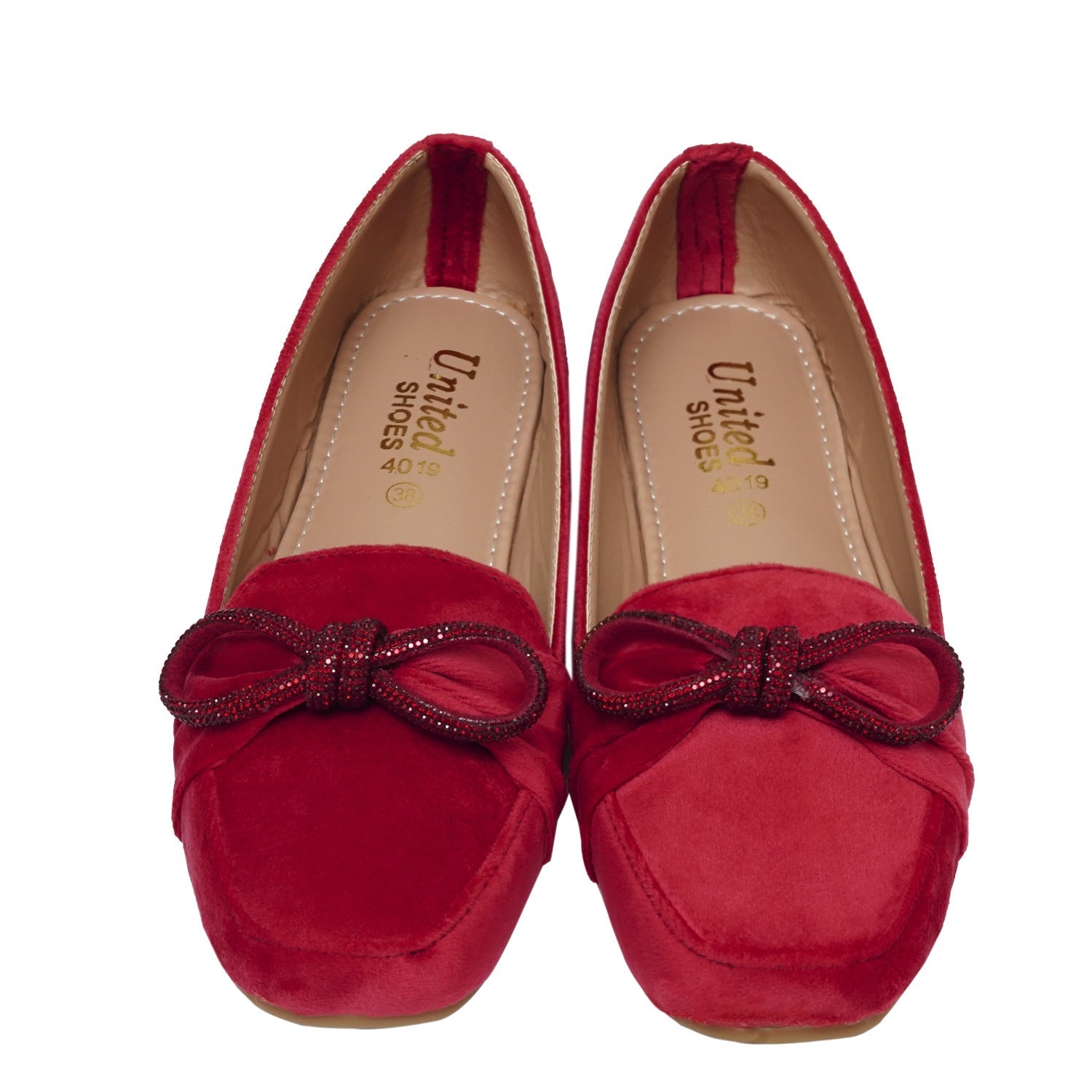 Red Tie Elegant Pumps - Preego